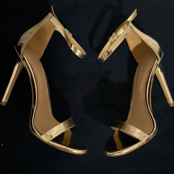 ALDO Polesia Gold Sandal - Picture 6 of 11